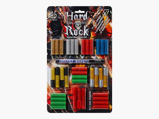 Umarex Hard Rock Los Angeles Signal Effect Set - 45 pieces