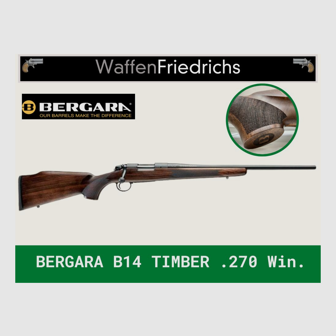 BERGARA	 B14 Timber - Waffen Friedrichs