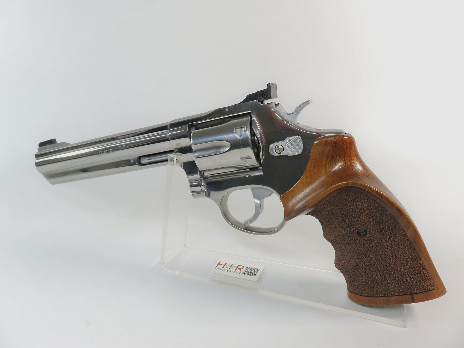 Taurus sport revolver caliber .22 | 6 inch | nickel-plated | like new