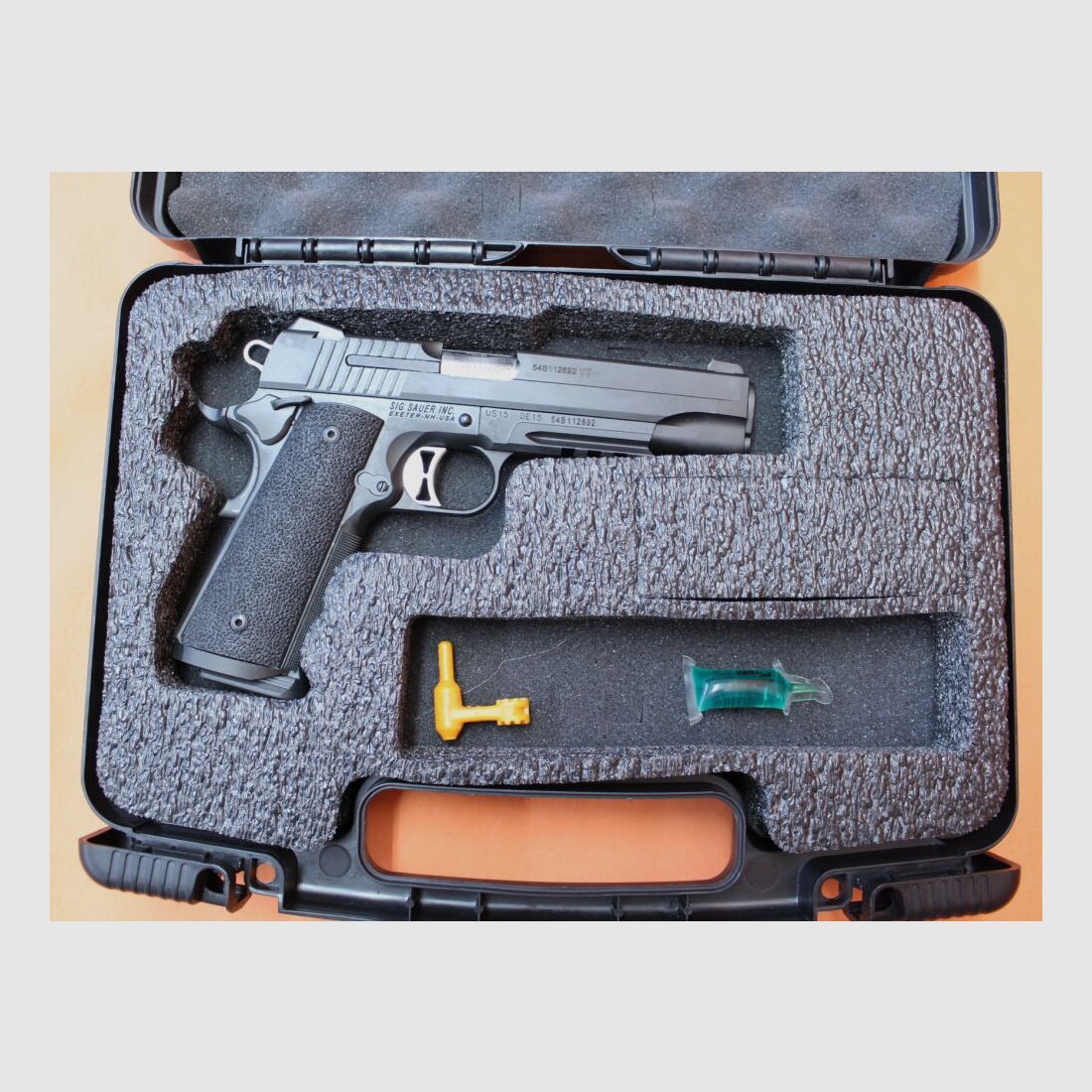 SIG Sauer Ha.Pistole .45Auto SIG Sauer 1911 TACOPS System Colt 1911, 5" Lauf/ Picatinny-Dustcover (.45ACP)
