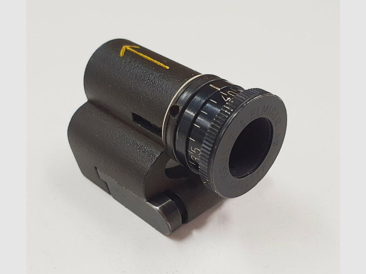 Grünig & Elmiger Grünig & Elmiger AG verstellbarer Iris Ringkorn GE31 Einsatz für W&F Diopter Korntunnel K31