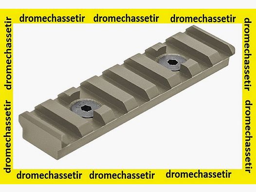 Szyna Picatinny UTG M-LOK, 8 rowków, FDE Cerakote