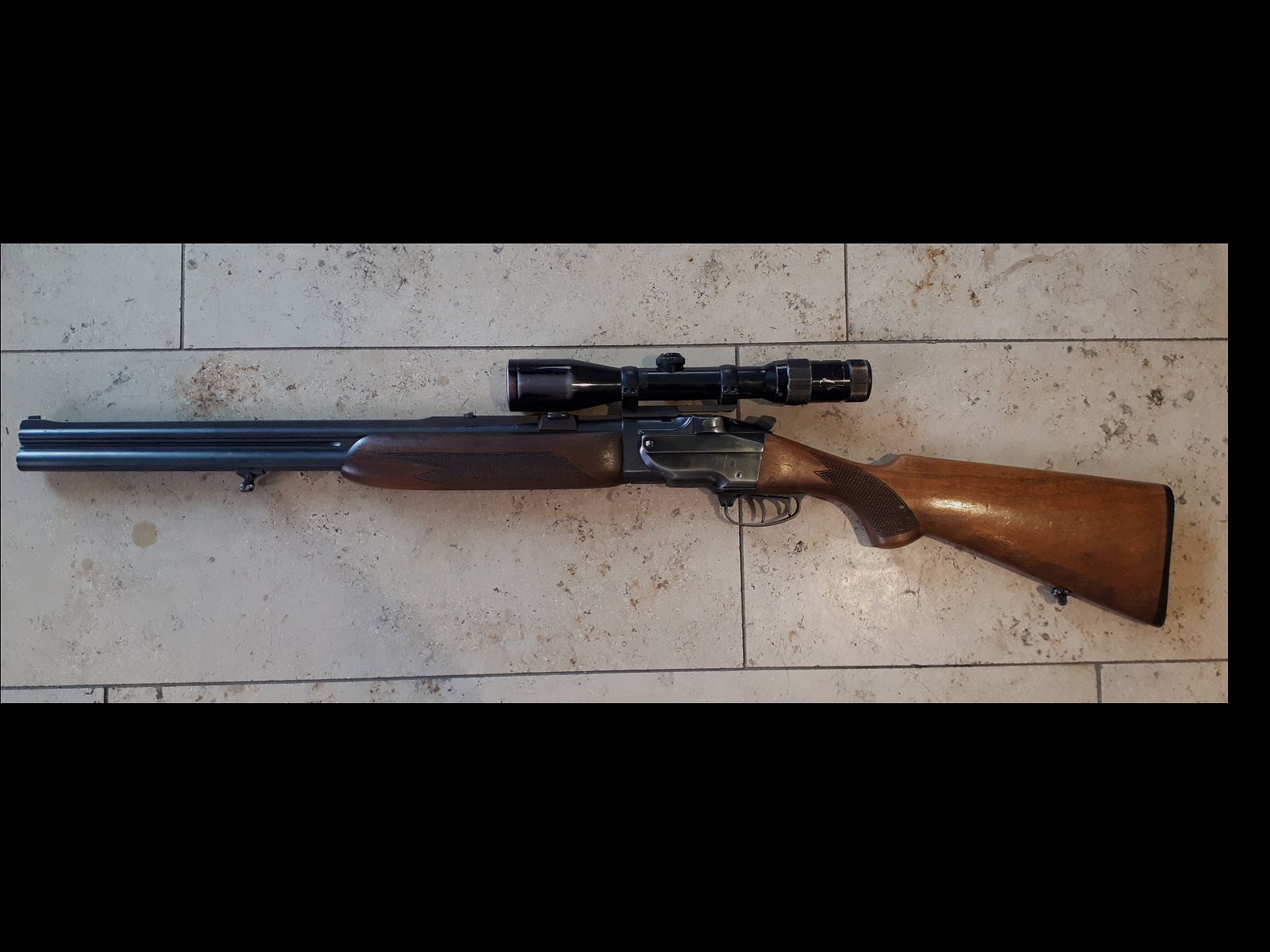 Fucile a canne sovrapposte modello Brünner ZH