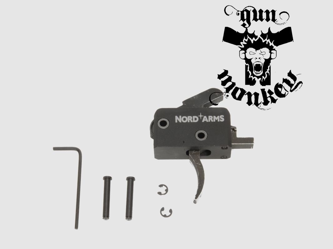 Gatillo ajustable para M16 Colt 0,9–1,8 kg Nord Arms – lower tipo Colt para AR, gatillo drop-in ajustable (NA-TR223-C), imagen 2 de 6