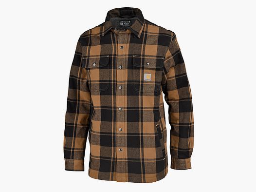 Camicia flanella Carhartt Heavyweight foderata in Sherpa