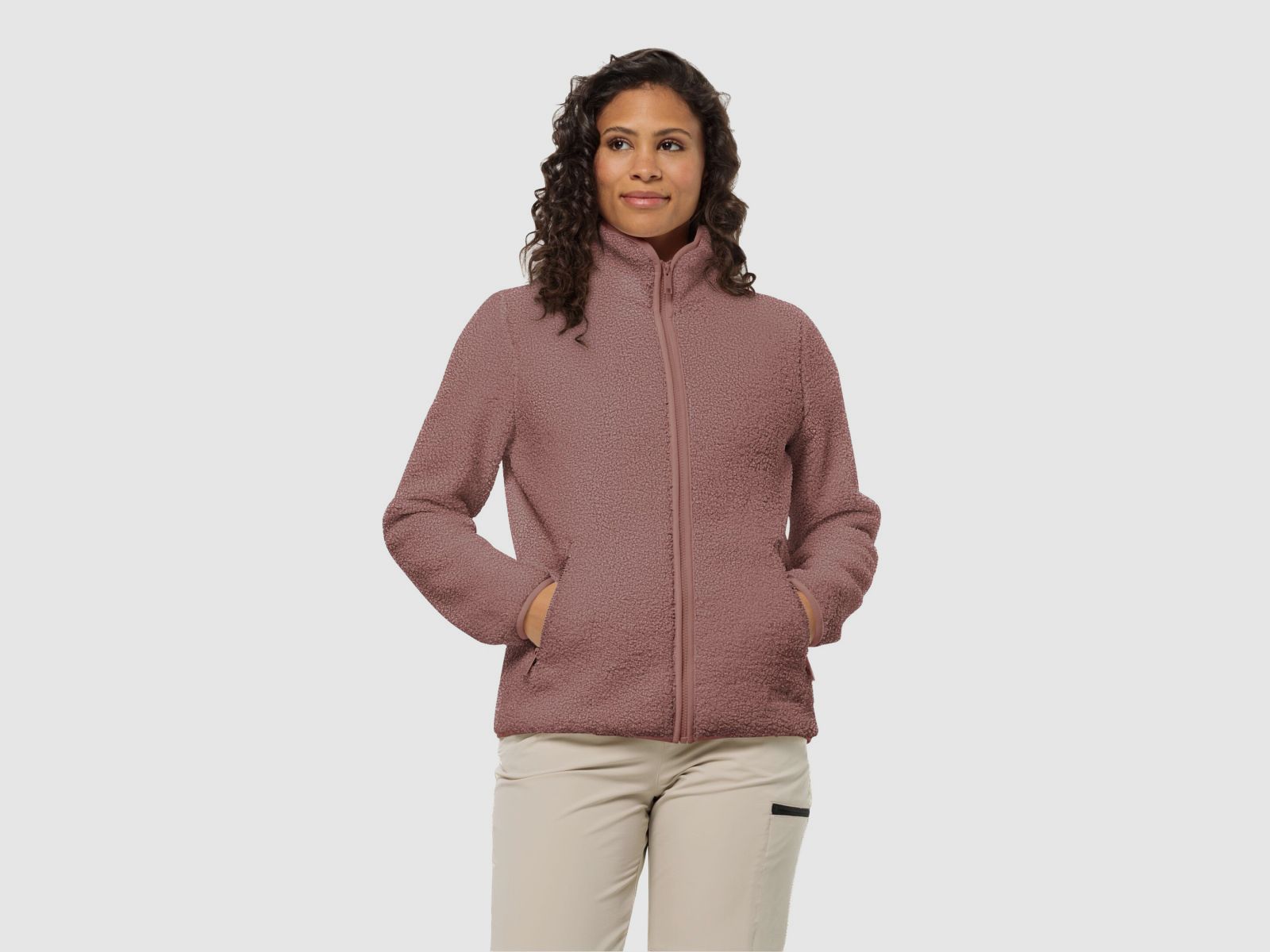 JACK WOLFSKIN High Curl Jacket W Afterglow