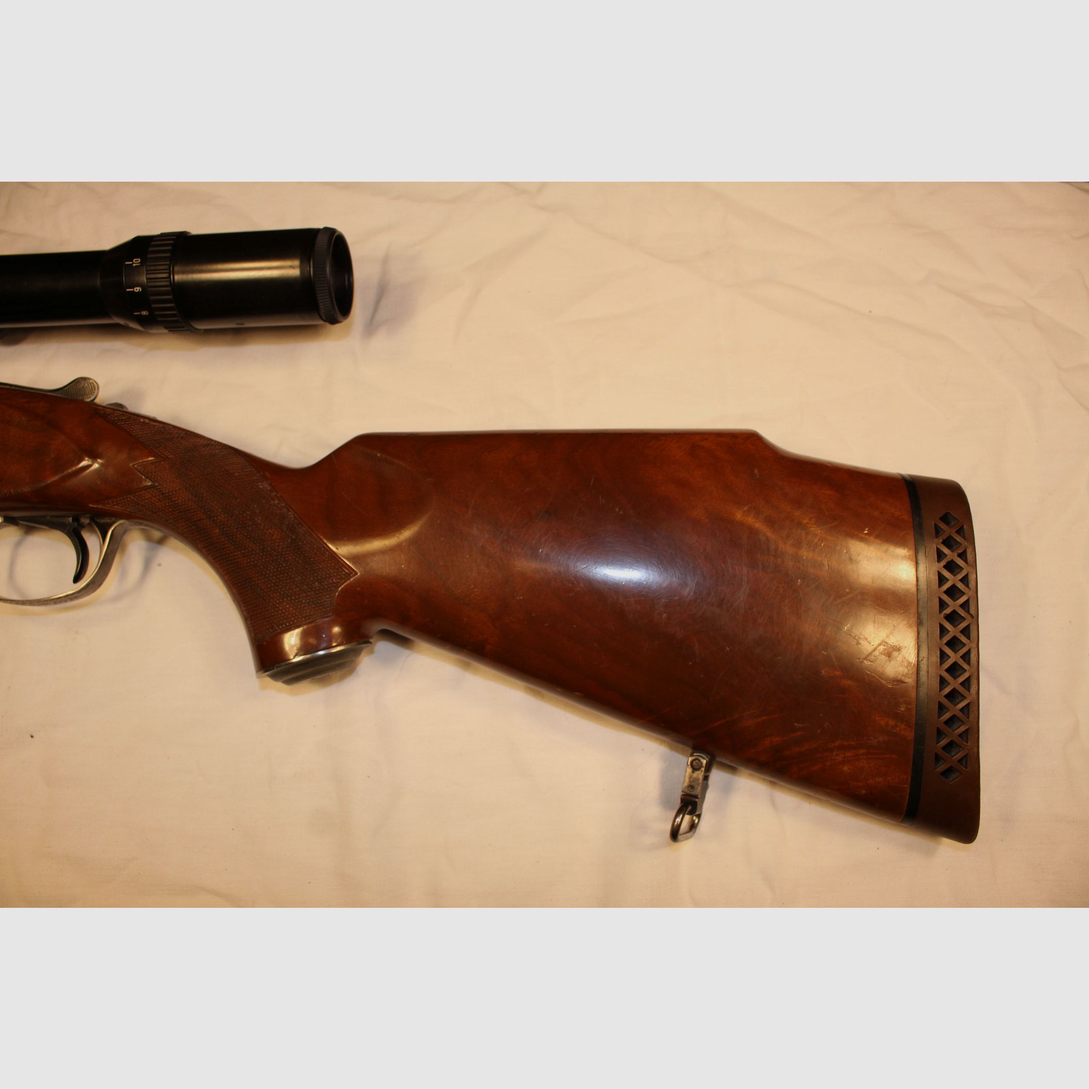 Winchester Bockdoppelbüchse in 9,3x74R.