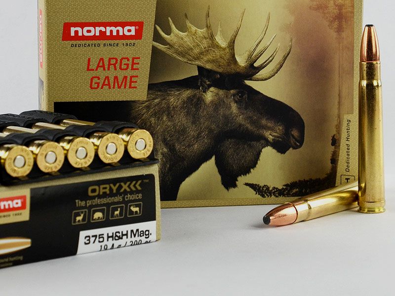 NORMA .375 H&H Magnum, ORYX 300 grs 1 pack (20 shots at €7.65 each)