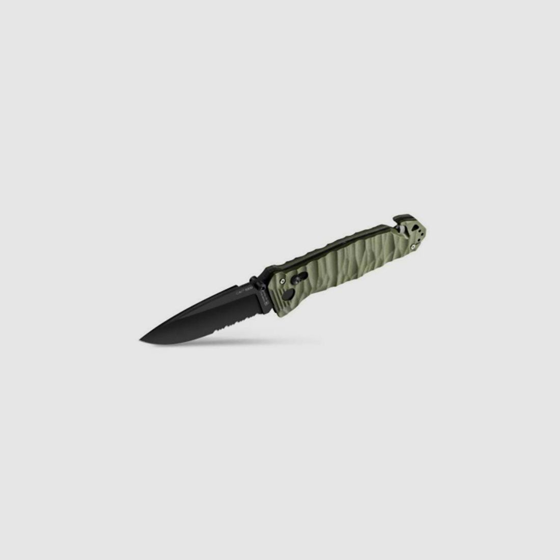 Folding Knife CAC S200, serrated edge, G10, image 1 of 3
