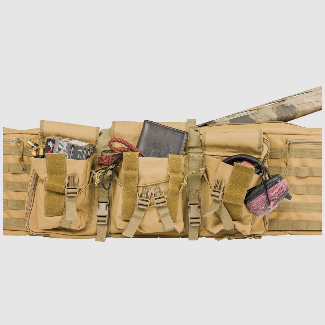 Eurohunt EH Custodia Tactical 125 cm, colore sabbia.
