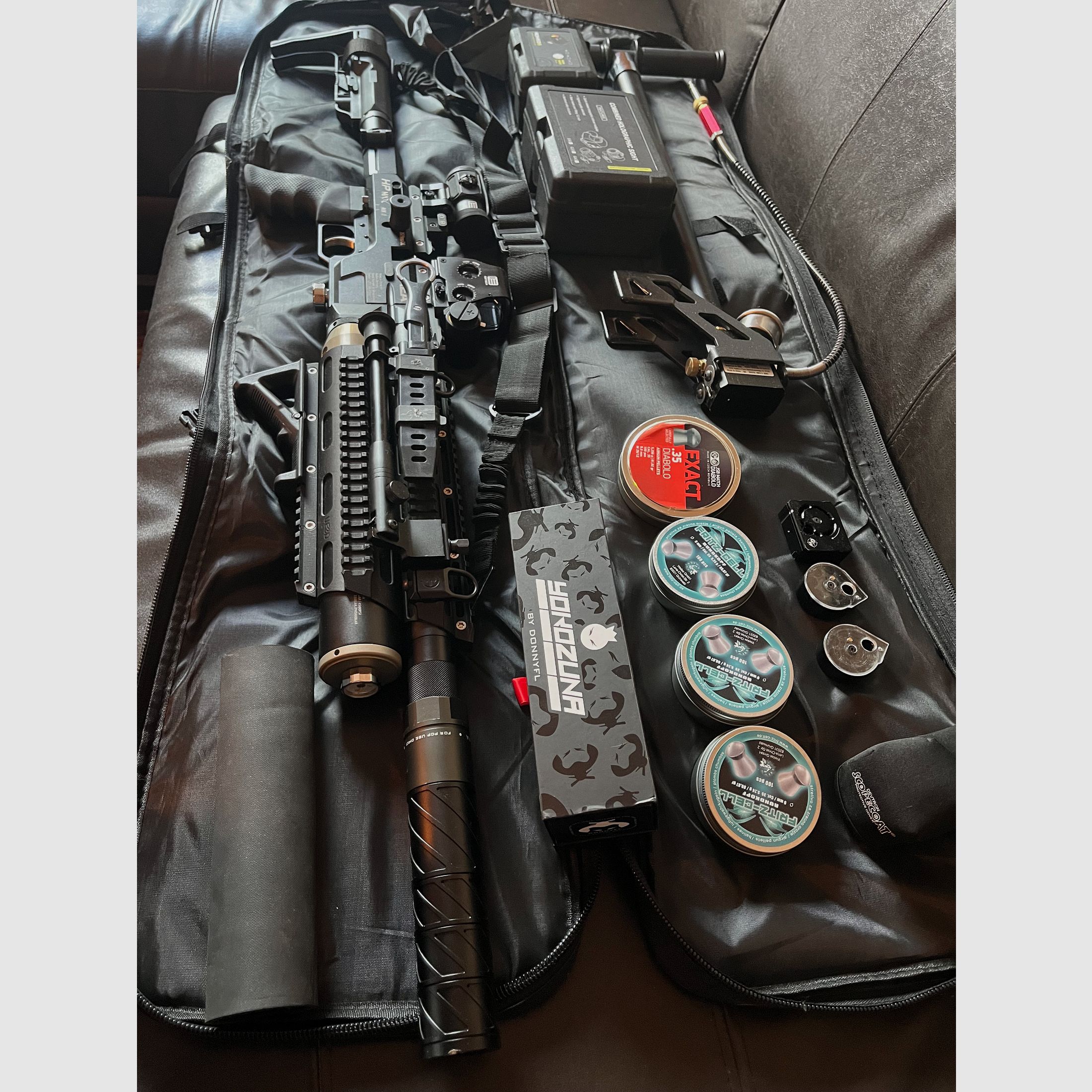 Hp Max MK2 Taktical Demo Auto kal 32/9mm veel accessoires