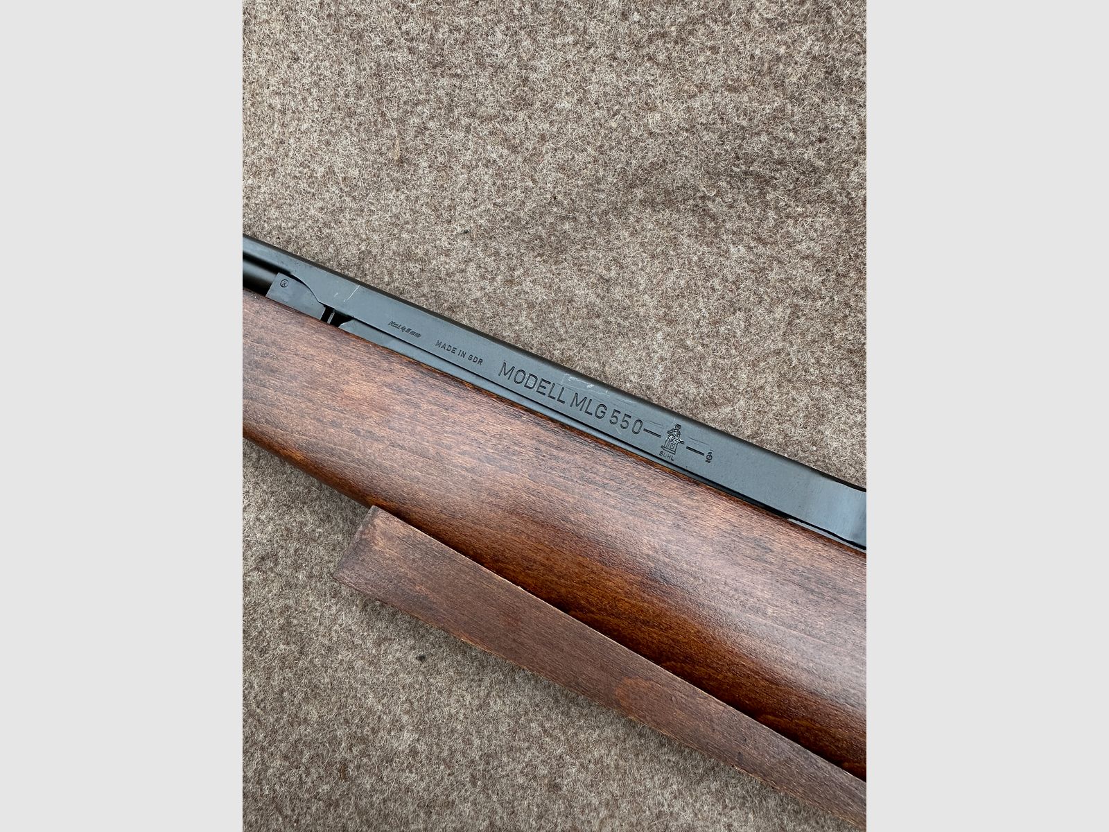 Haenel MLG 550 mit originalem Zubehör extrem selten