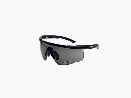 Wiley X 308 SABER ADV. Smoke-Clear-Rust Matte Black Frame Glasses