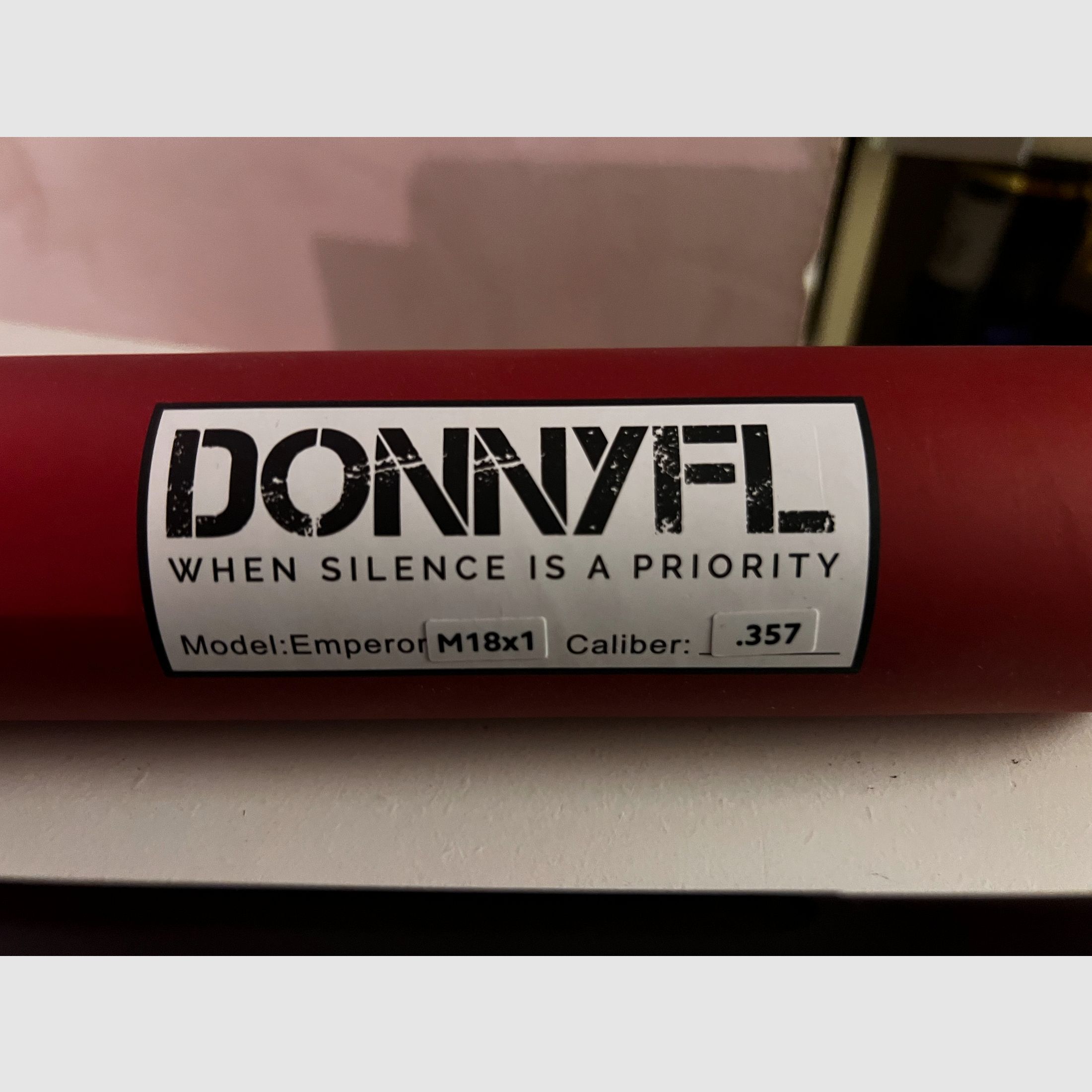 Suppressor Donnyfl "Emperorr" M18x1 Caliber .357, afbeelding 5 van 6