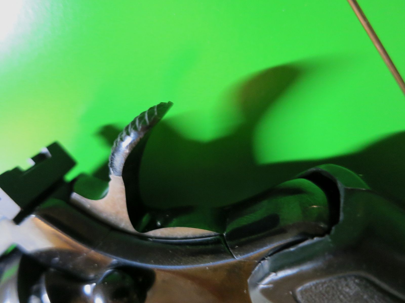 1985 COLT PYTHON, Royal Blue, .357 Magnum, 6" barrel, rubber sport grip #19-