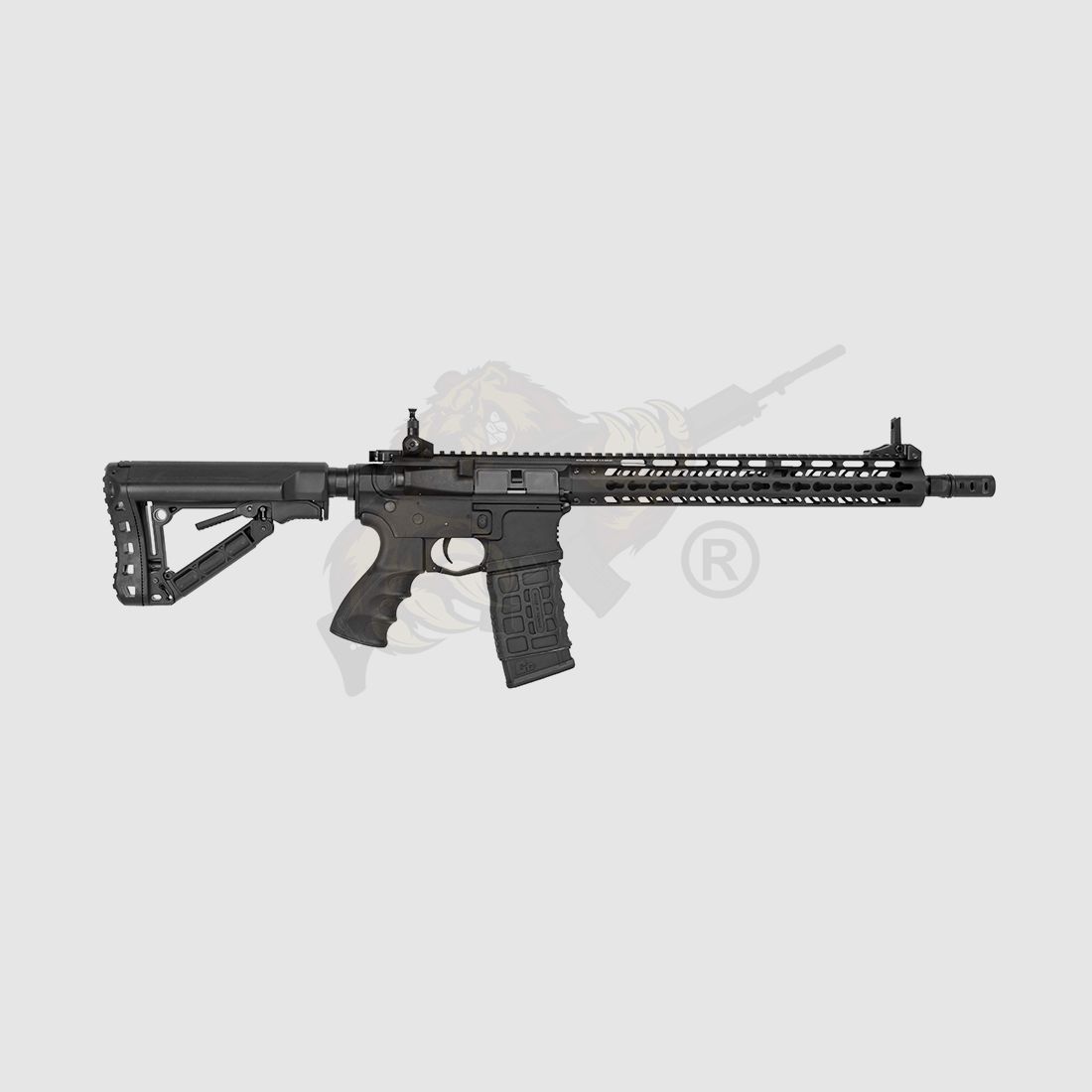 G&G CM16 Wild Hog 13,5" Airsoft mit ETU - max 0,5 Joule