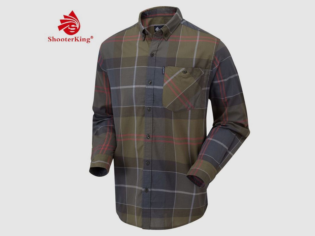 Shooterking Herren Hemd Huntflex kariert