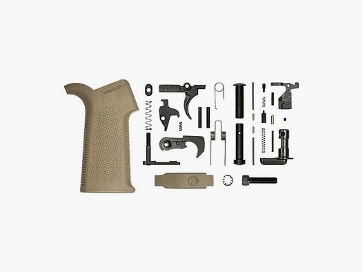 ZESTAWY AERO PRECISION Z MOE ZESTAWEM CZĘŚCI DOLNYCH AERO PRECISION Z UCHWYTEM MOE SL DO AR-15 FDE