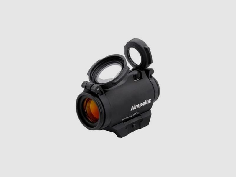Aimpoint Micro H2 2 MOA Schwarz incl. Picatinny Adapter