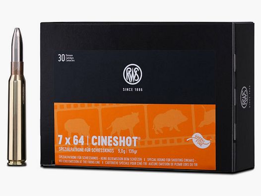RWS 7x64 Cineshot 9,0g - 139gr 30er Pck.