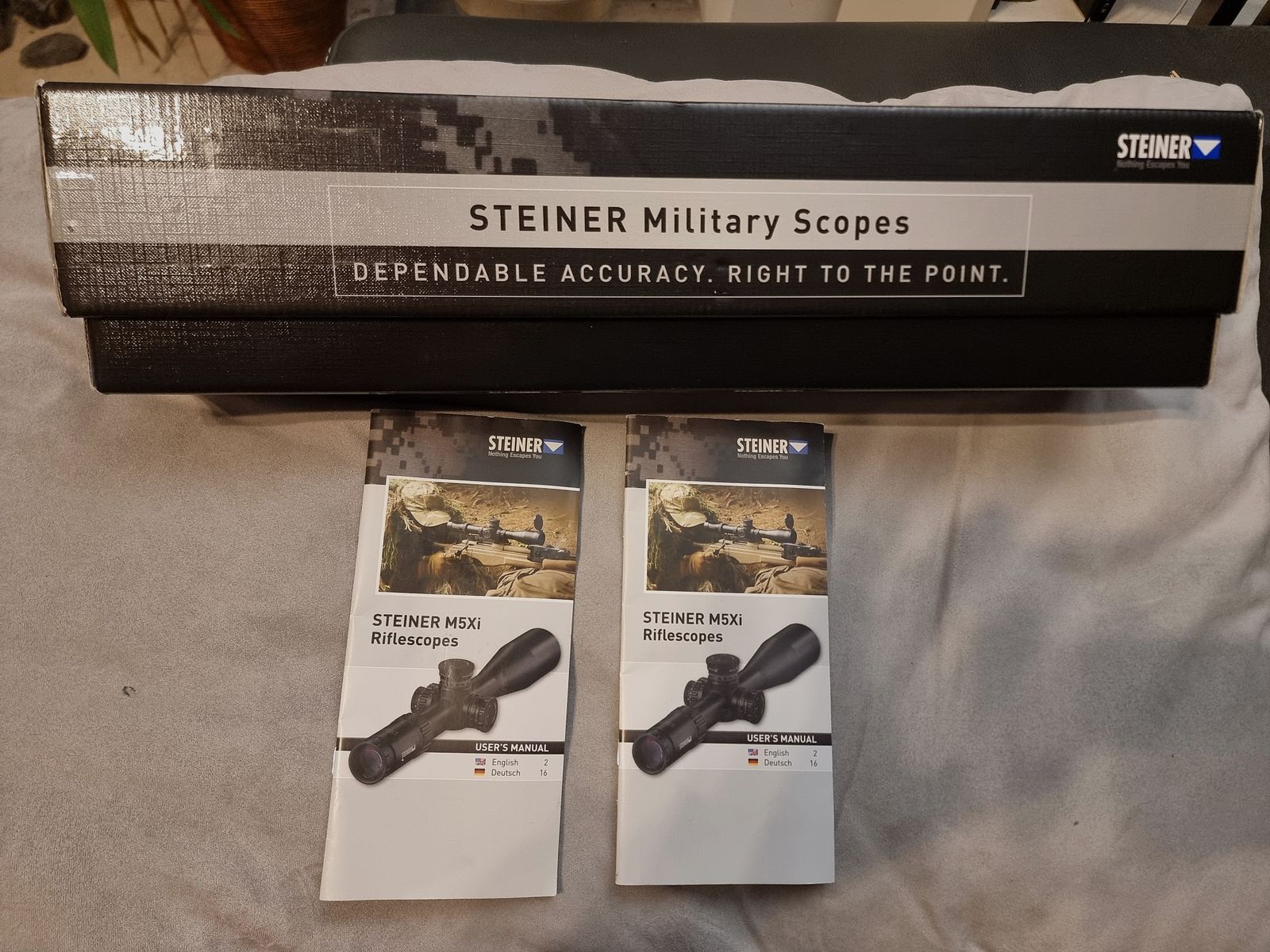 Steyr SSG69 Police Steiner MX5i 5-25x56 MSR AICS