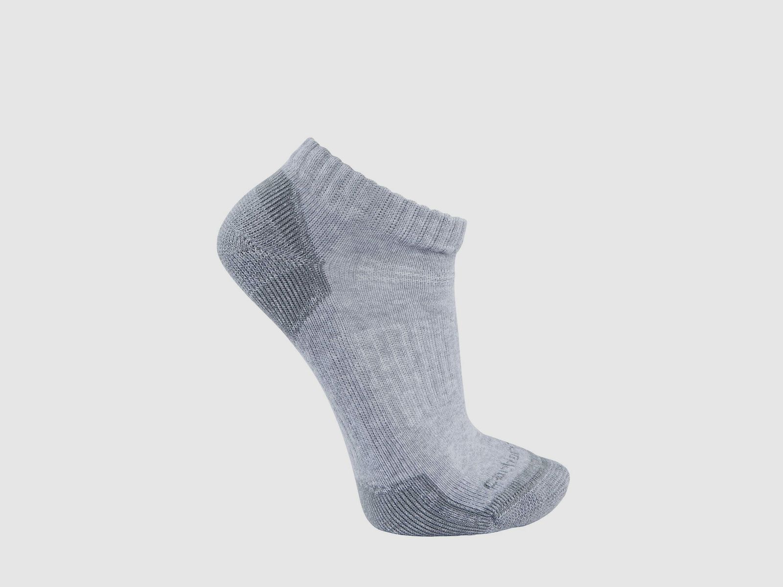 Chaussettes Basses en Mélange de Coton Carhartt 3-Paquet Homme Gris L