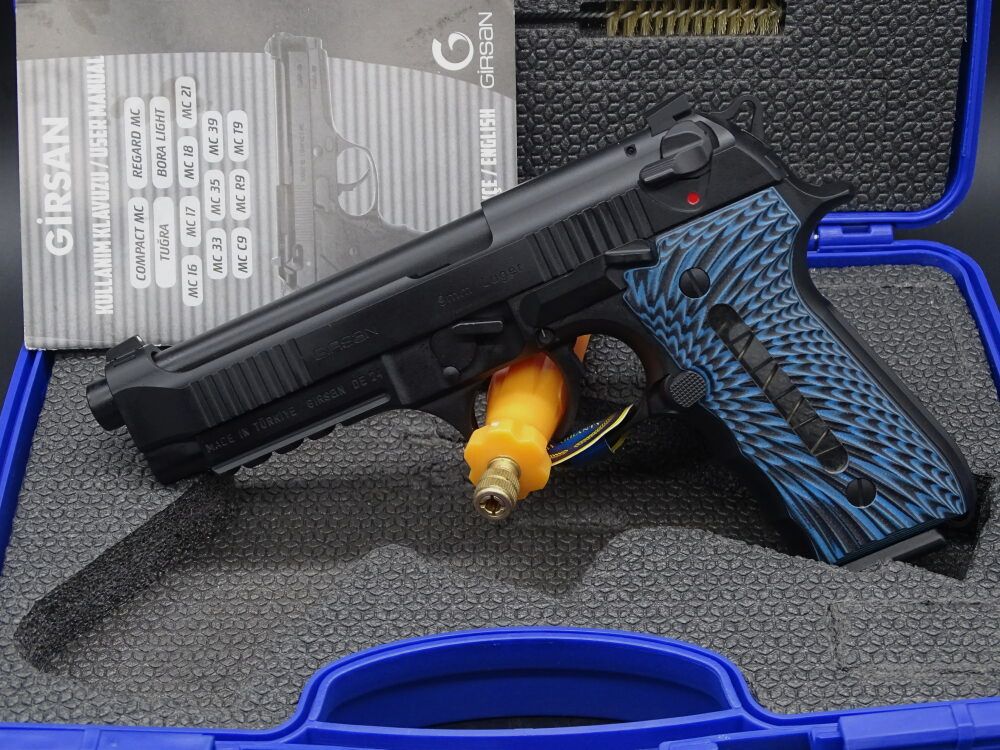 Girsan Regard MC Gen 4 Black caliber 9mm Luger NEW WEAPON similar to Beretta 92