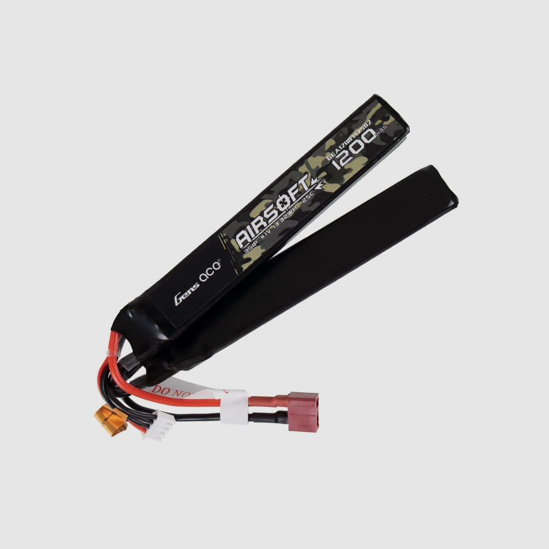 Gens Ace 111V 1200mAh 25C LiPo Double Stick Type (T-Plug)
