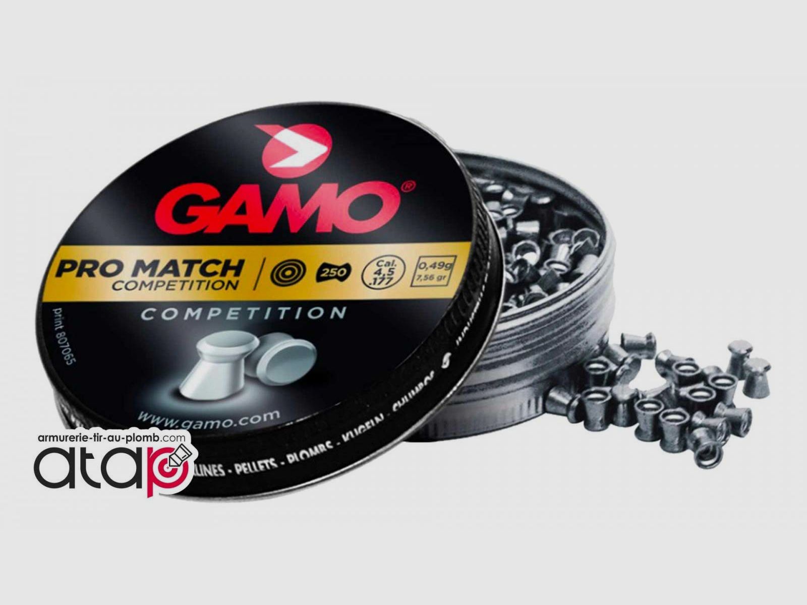Pro Match Gamo Pudełko 500 Śrucin 4,5 mm, zdjęcie 2 z 2