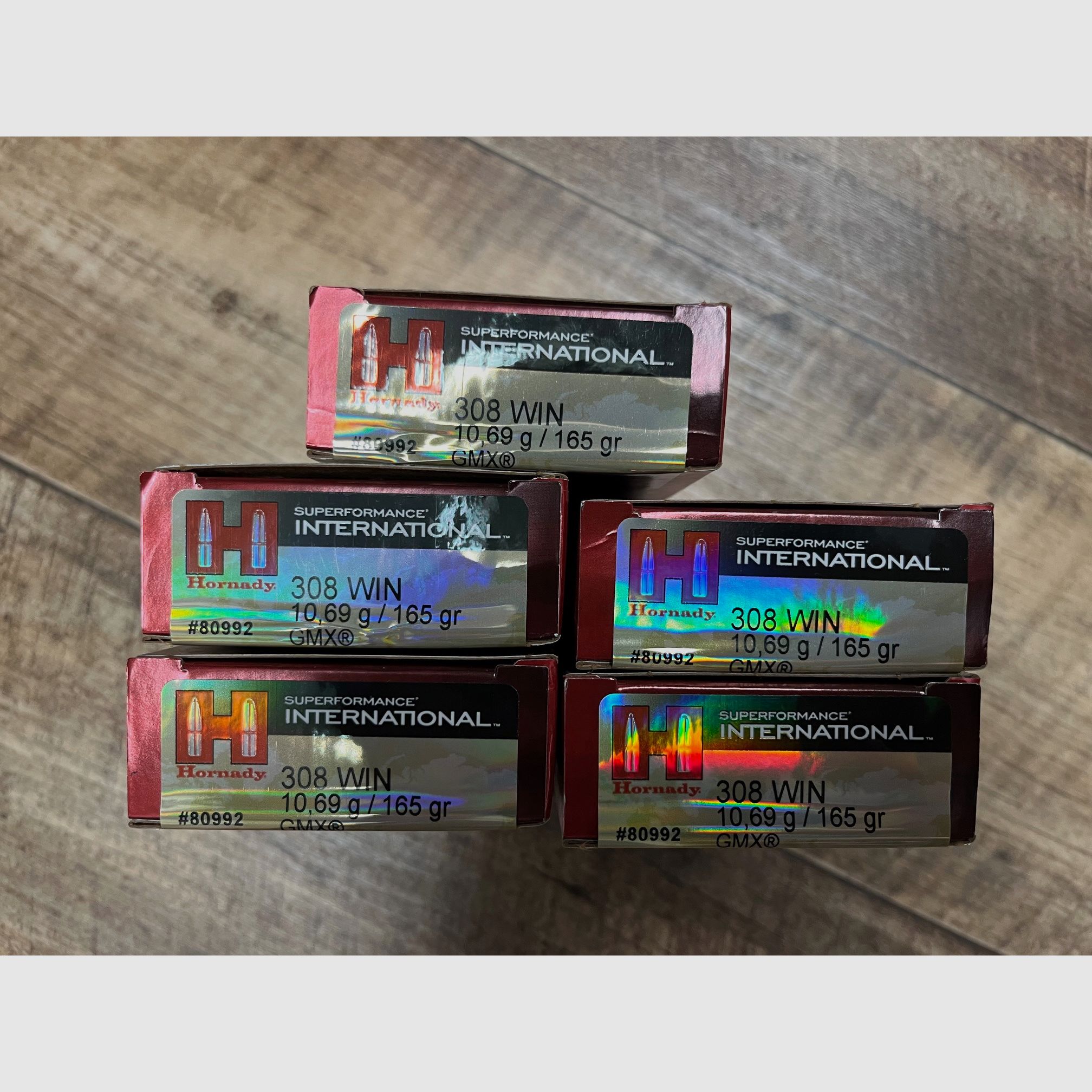 100 shots Hornady GMX .308win 165gr lead-free - Pickup in Lauf near Nuremberg