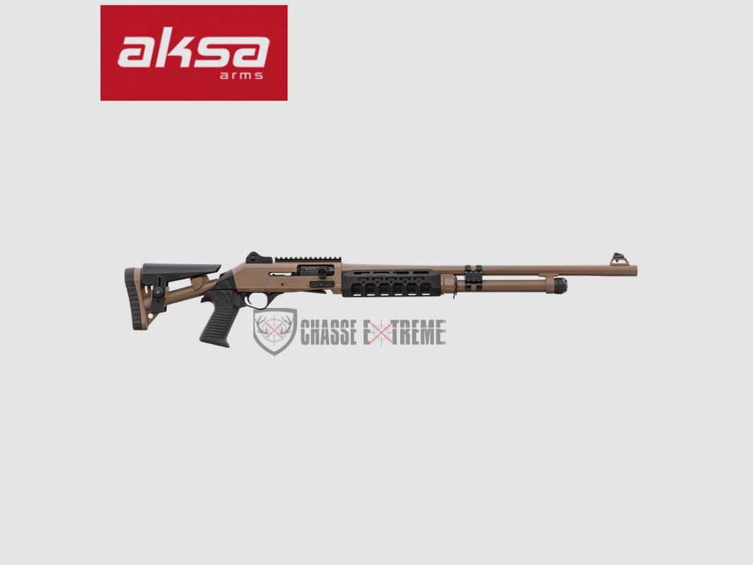 Shotgun AKSA ARMS S4 Extreme 61cm Cal 12/76 Fde, image 3 of 8