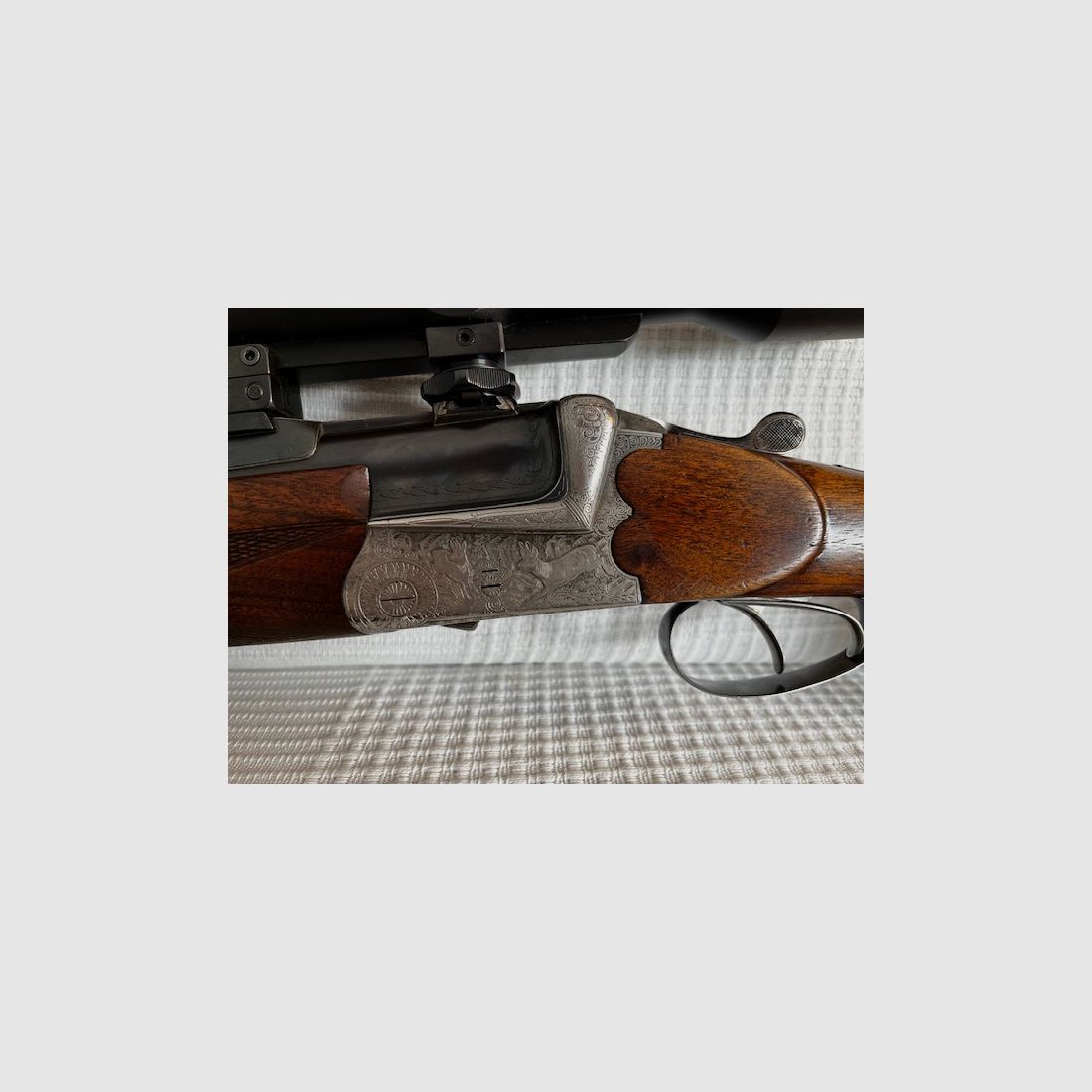 Anton Sodia Ferlach - Bockbüchsflinte - inkl. ZF Karl Kahles Wien Helia C 8x50 LS - sehr gut erhalten 