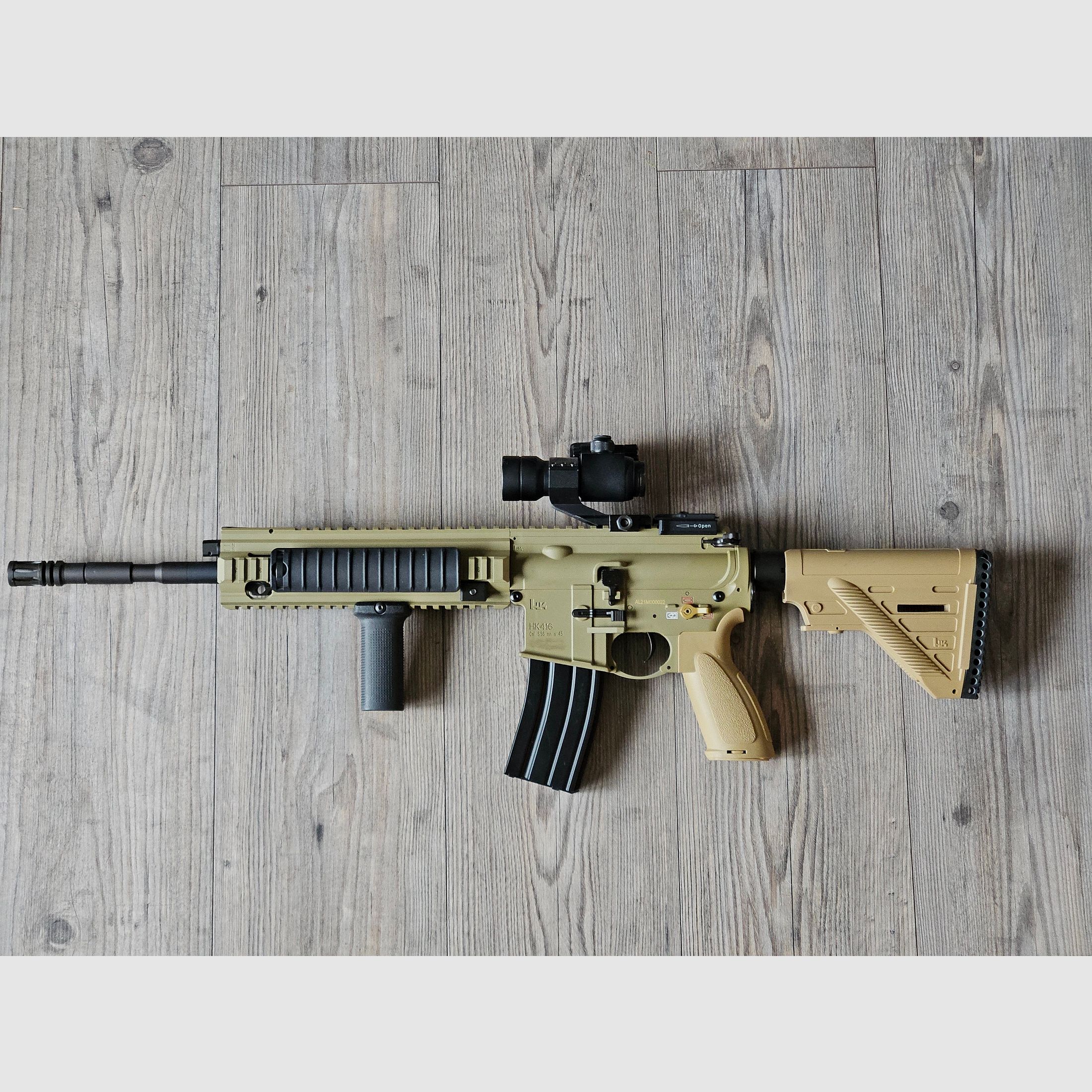 Cyma Heckler & Koch HK416 A5 SAEG Airsoft + Zubehör