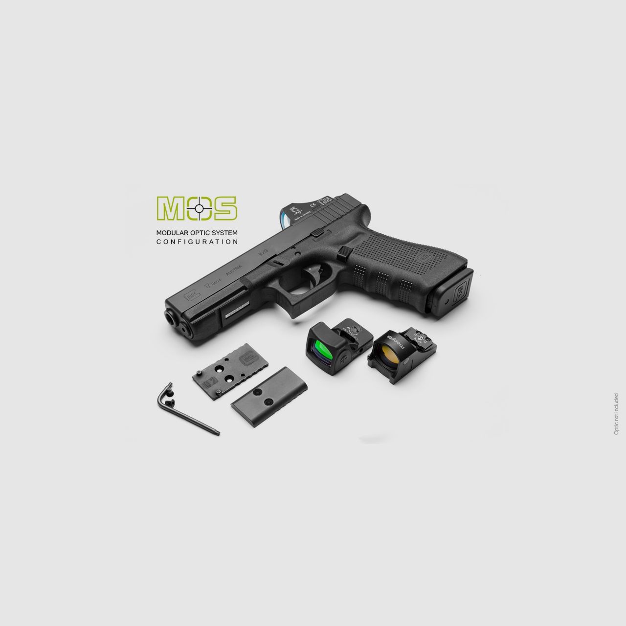 Glock 17 Gen5 MOS FS Pistol - Cal. 9mm, billede 5 af 10