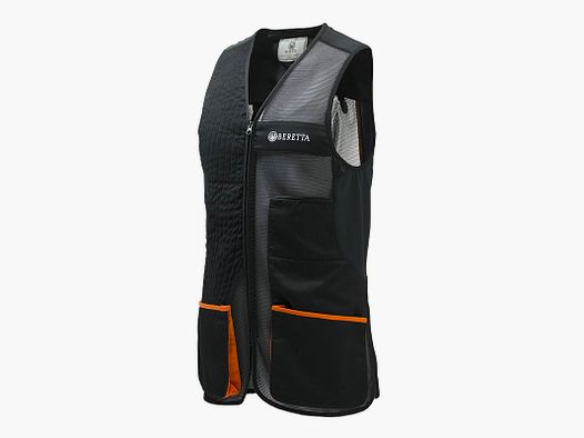 KAMIZELKA STRZELECKA – BERETTA – UNIFORM PRO 20.20 Czarny Jet & Pomarańczowy