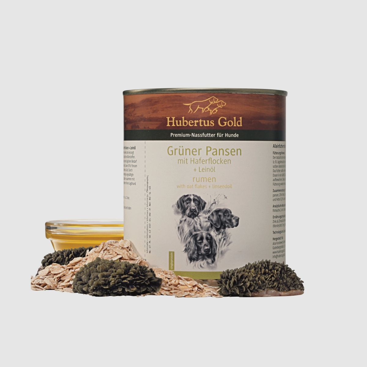 HUBERTUS GOLD Grüner Pansen mit Haferflocken 800g