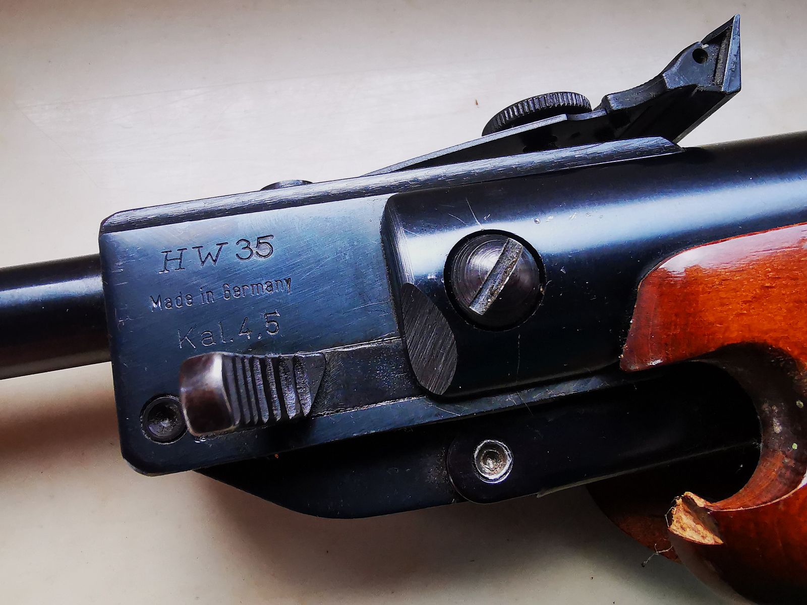 WEIHRAUCH HW35 cal. 4.5 with optics 4x20