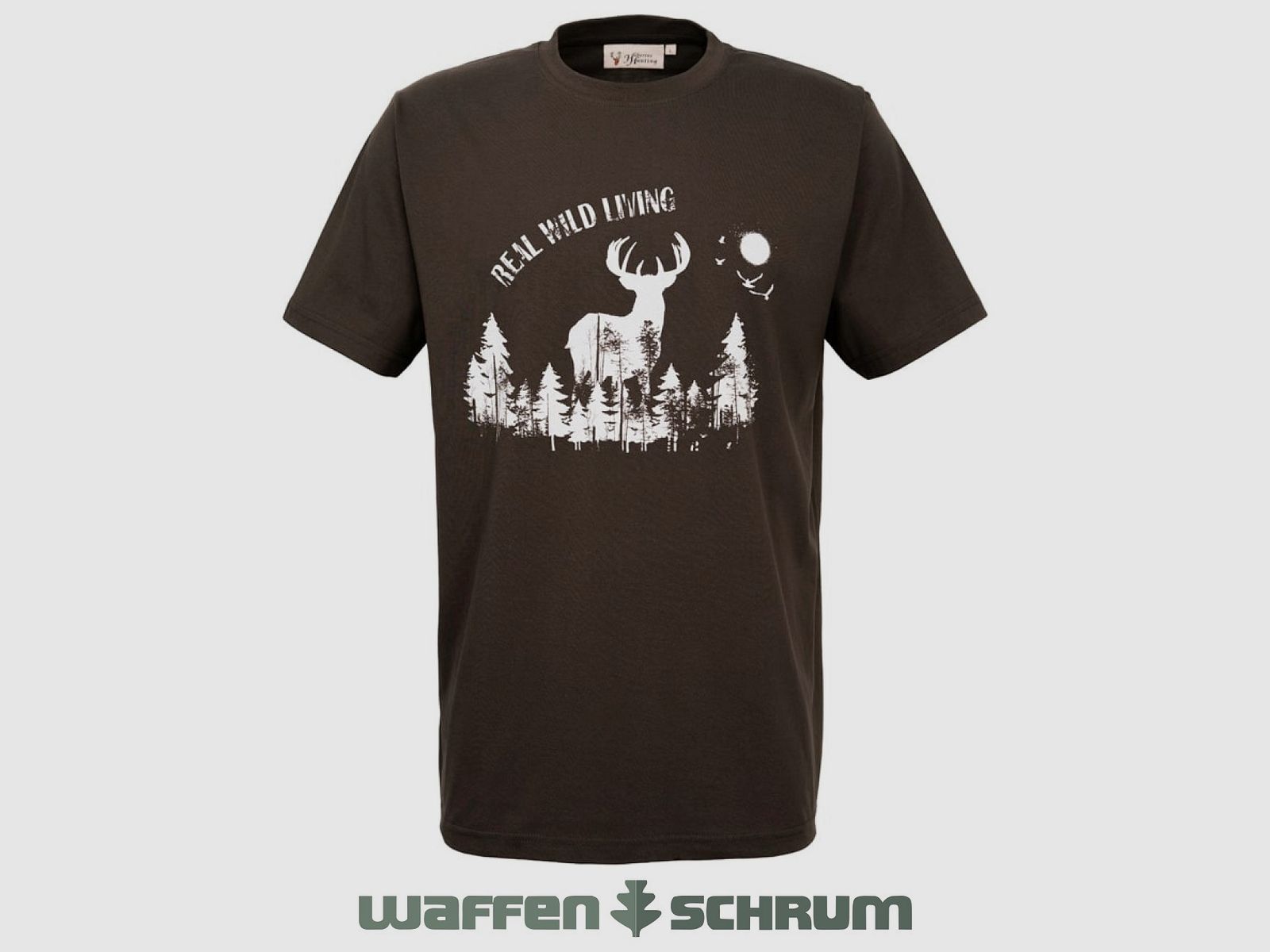 Hubertus T-Shirt Real Wild Living Oliwkowy