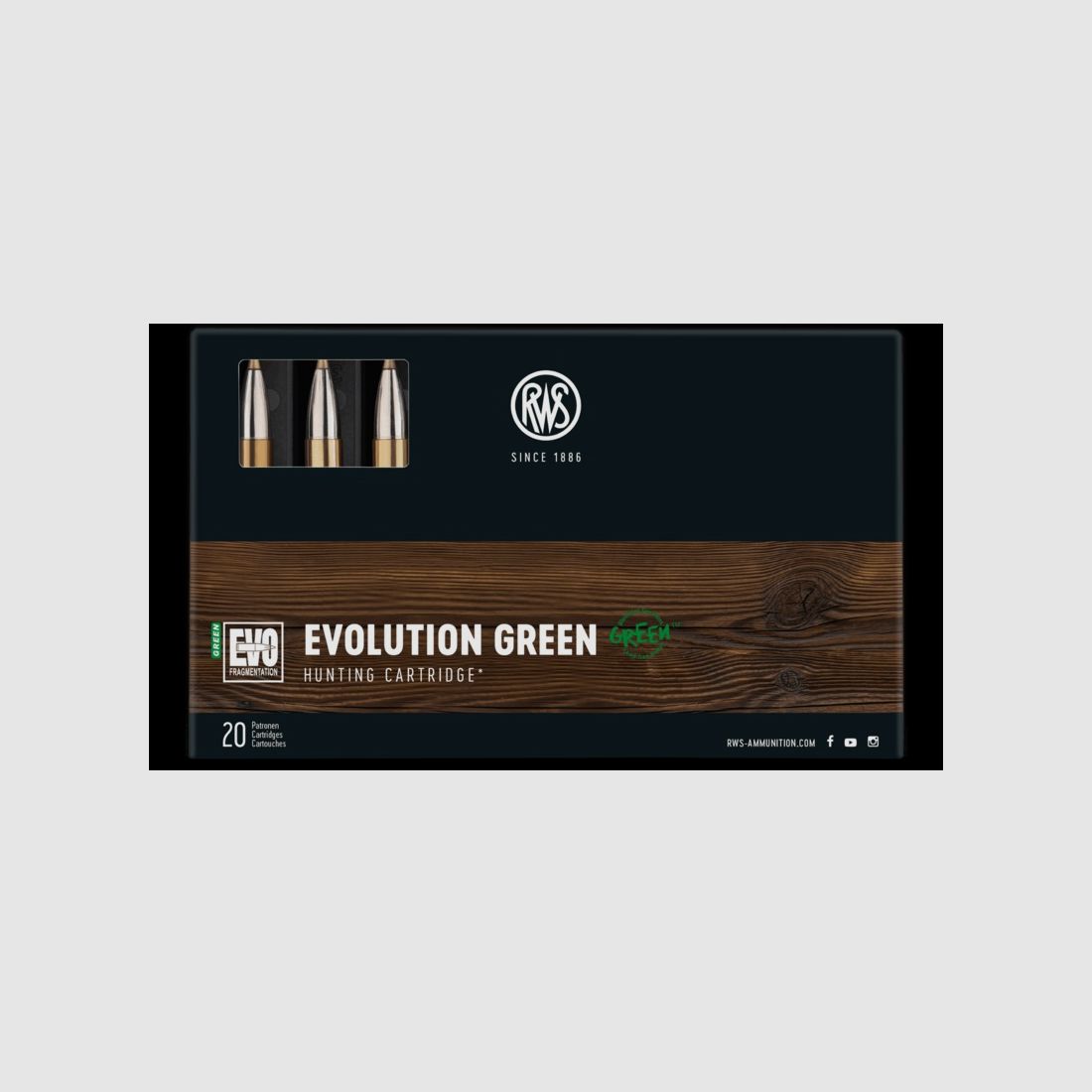 RWS Evolution Green 9g 139gr Patronen