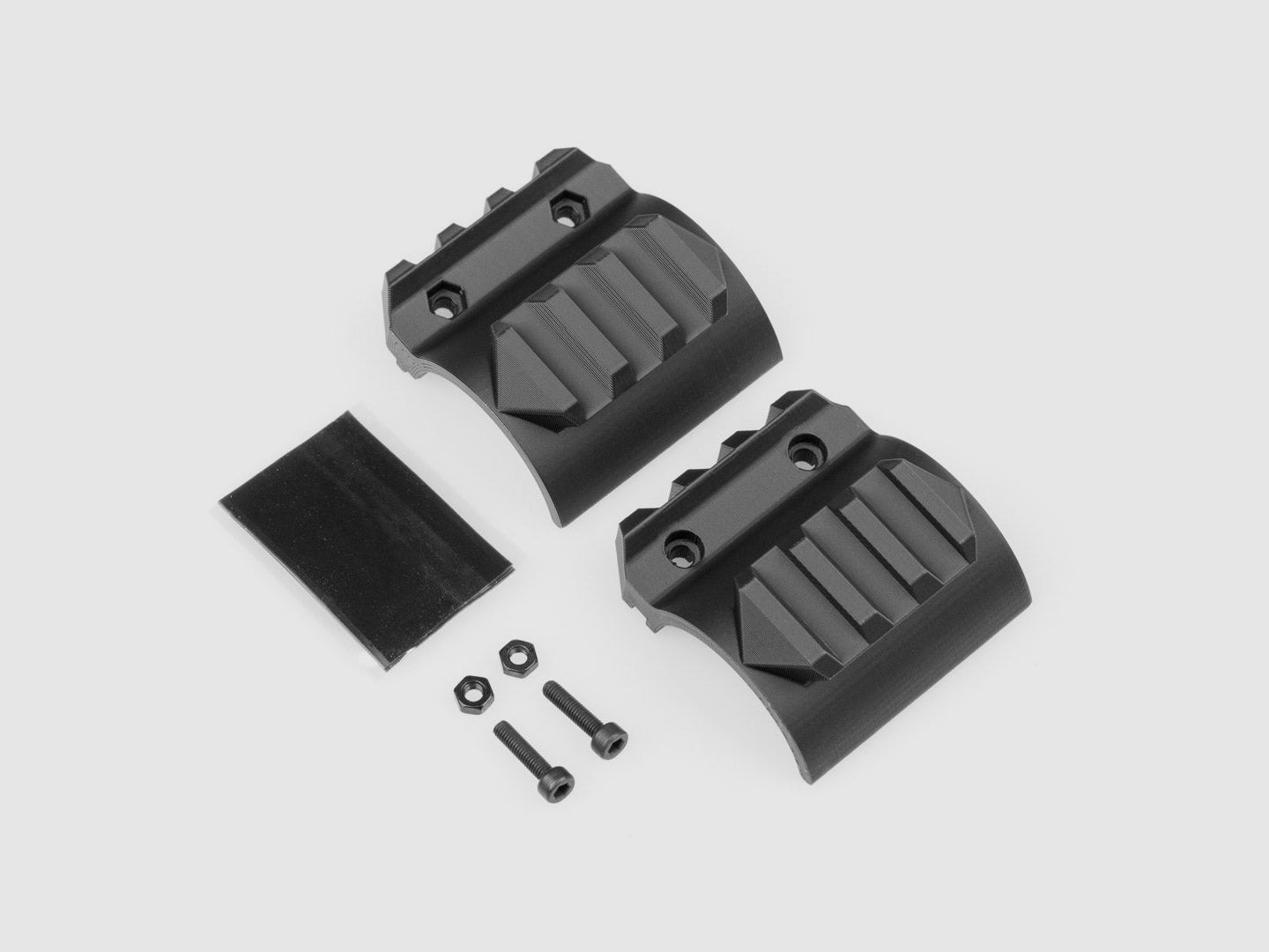 Bottle Clamp Huben GK1 Cal.25 Mini Pro – 3× Picatinny 21 mm | Spezialanfertigung | 3D-Druck