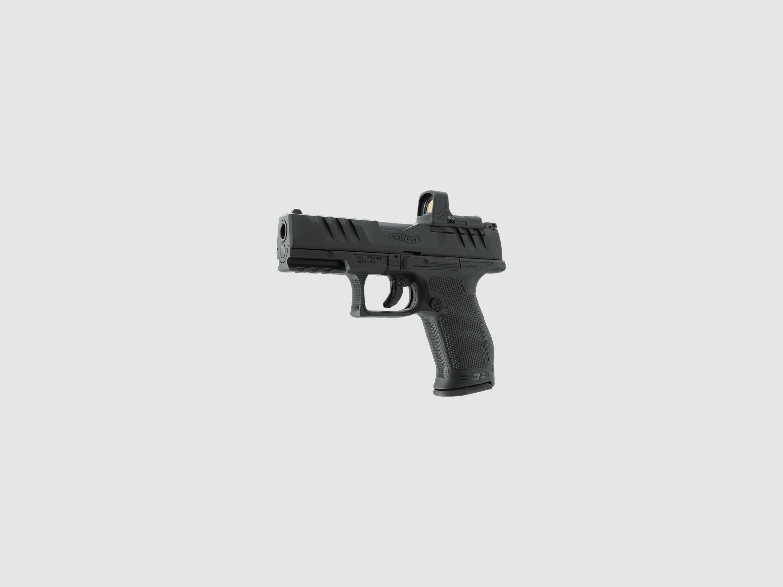 Walther PDP Compact 4" Set CO2 Airsoft Pistole OR in Schwarz | Umarex