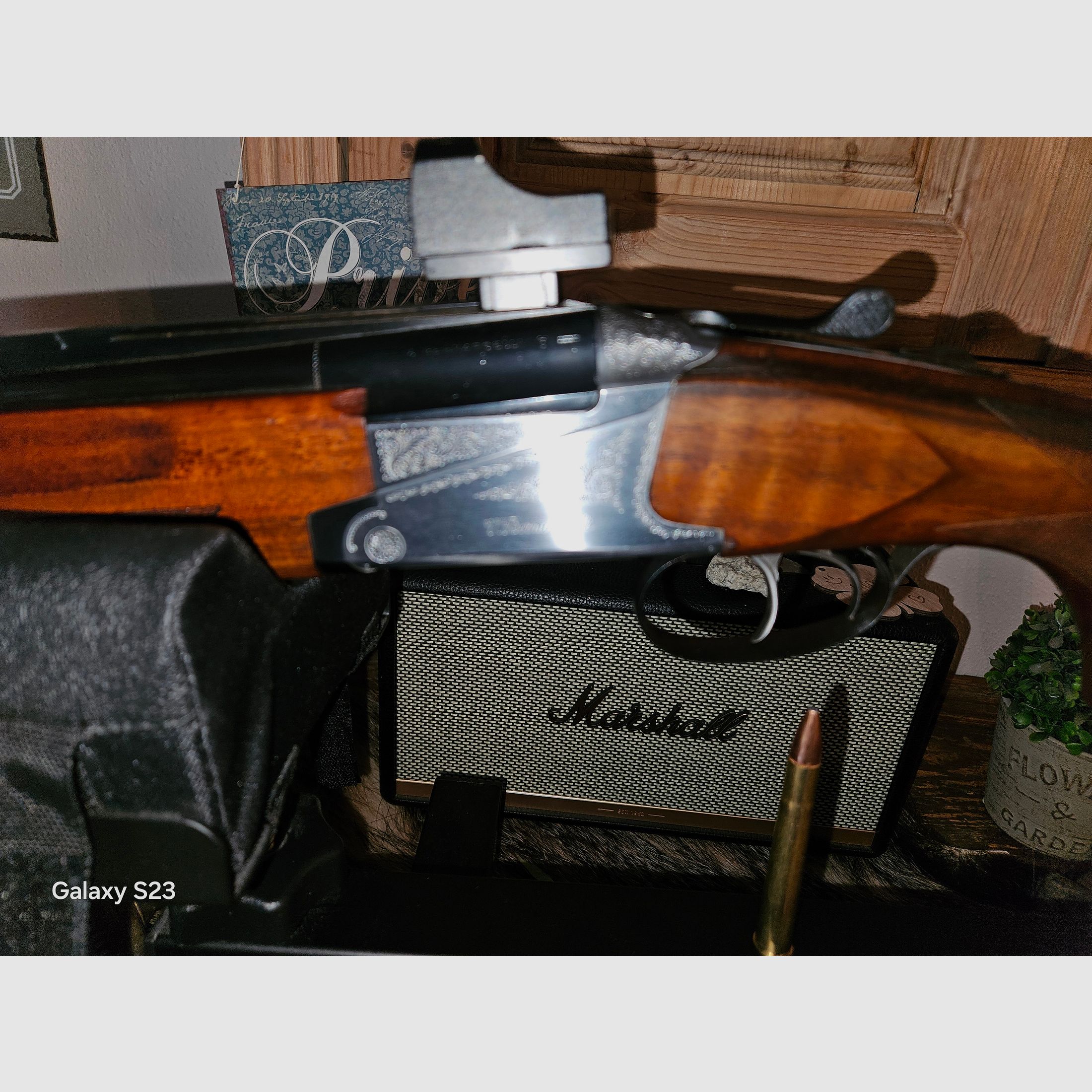 Bernardelli 9,3x74R  / Dampfhammer incl. Munition 3,5 Packungen !