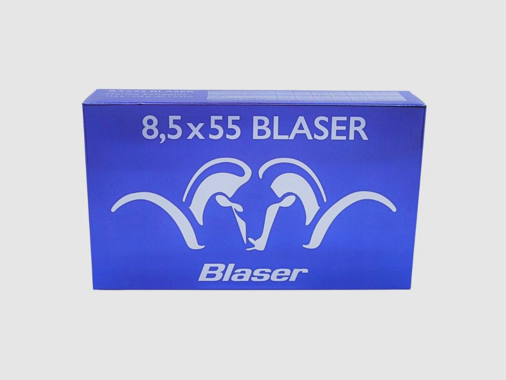 Blaser 8,5x55 Blaser Norma Softpoint 13,6g/210grs Büchsenpatronen