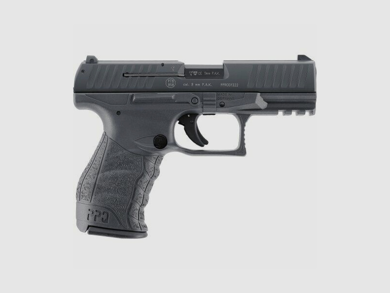 Walther PPQ M2 9 mm P.A.K. Tungsten Gray