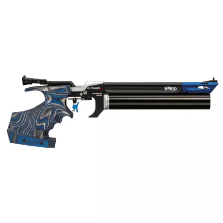 Pistolet pneumatyczny Walther LP500 EXPERT XP; mechanical trigger; memory 3D; Blue Angel; chwyt prawy; rozmiar L; kal. 4,5mm