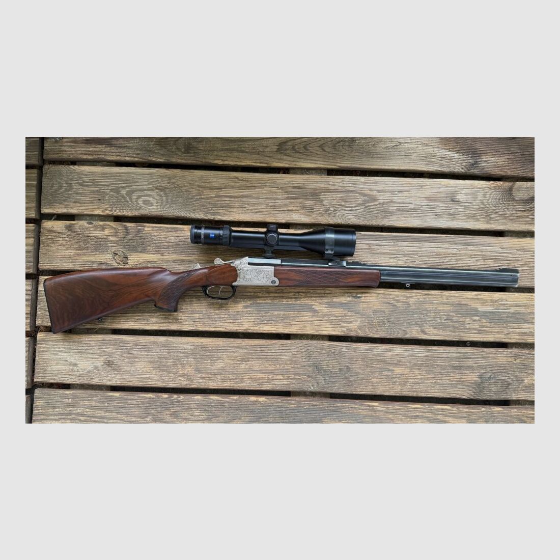 Blaser 750/88 8x75 RS and 5.6x50R with Zeiss Victory HT 3 - 12 x56 8x75RS;5.6x50R Mag