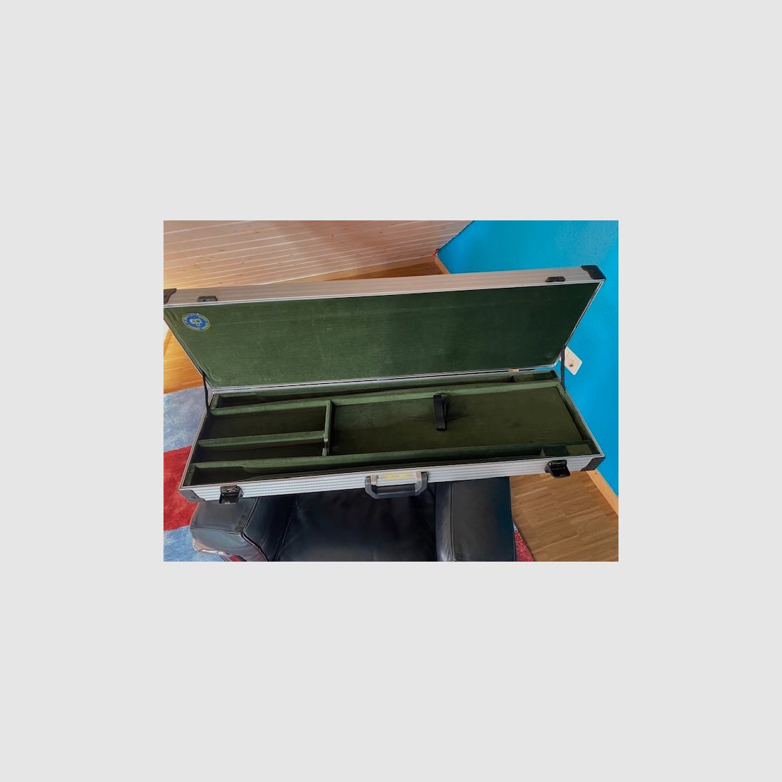 Krieghoff Ulm BBF Bockbüchsflinte mit Wechsellauf Kaliber 6,5x57R 20/76 Magnum WL 16/70 im Gewehrkoffer Waffenkoffer top Zustand Holland & Holland Seitenschlosse