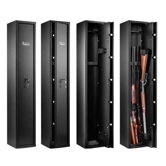 Rietti Waffenschrank 5 Waffen mit Schlüssel 140cm