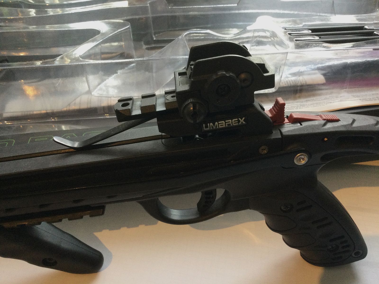 NXG RED Back, Armbrust, wie abgebildet, incl Pfeilen und Verpackung