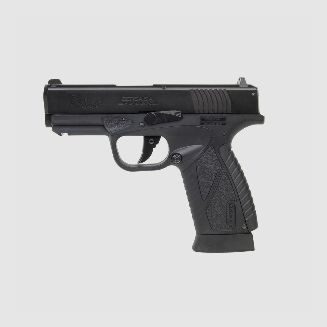Bersa BP9CC Schwarz 4,5mm BB - Druckluft Co2 Non BlowBack